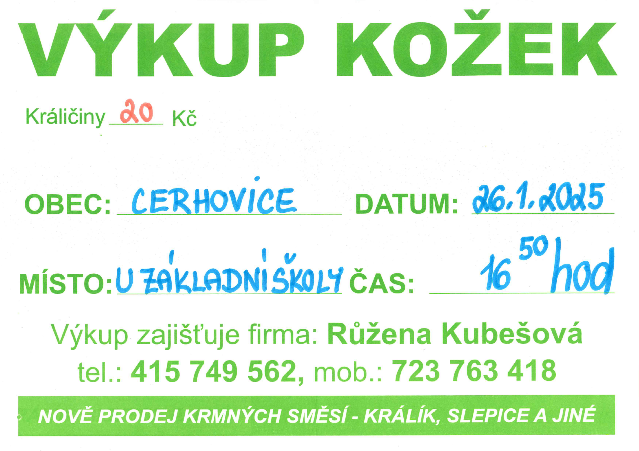 Výkup kožek